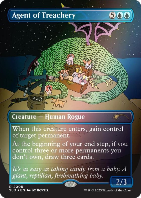 Agent of Treachery - Rainbow Foil