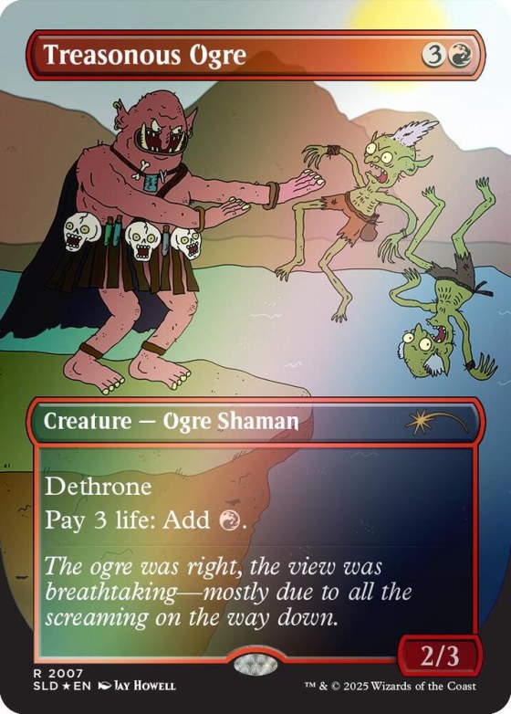 Treasonous Ogre - Rainbow Foil