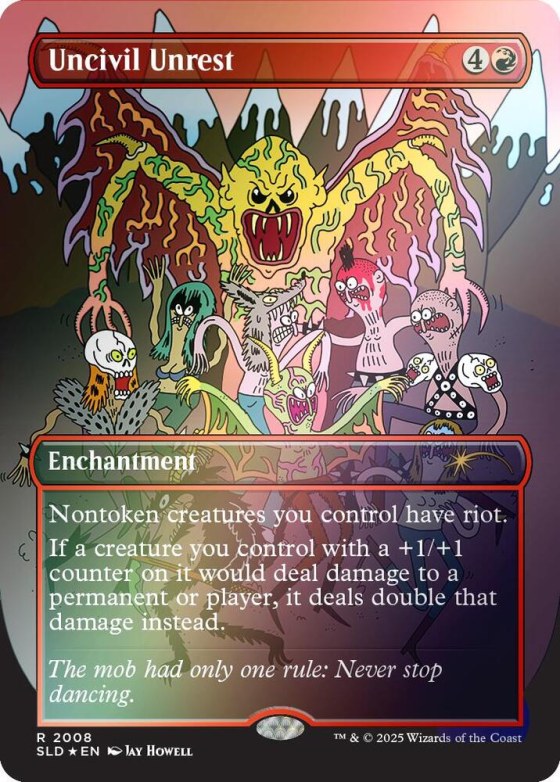 Uncivil Unrest - Rainbow Foil