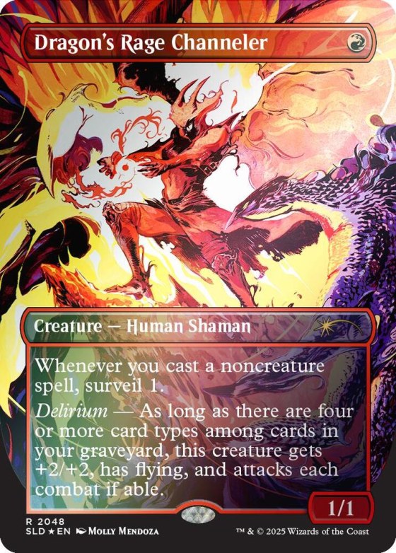 Dragon's Rage Channeler - Rainbow Foil