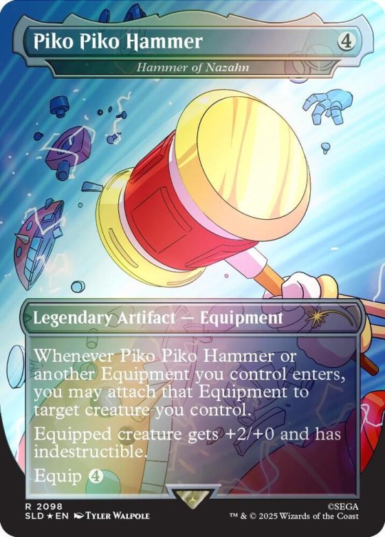 Piko Piko Hammer - Hammer of Nazahn - Rainbow Foil