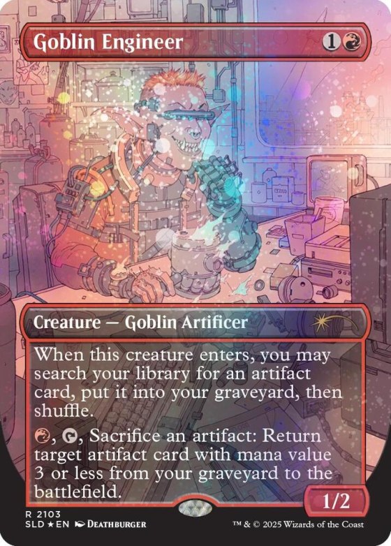 Goblin Engineer - Galaxy Foil