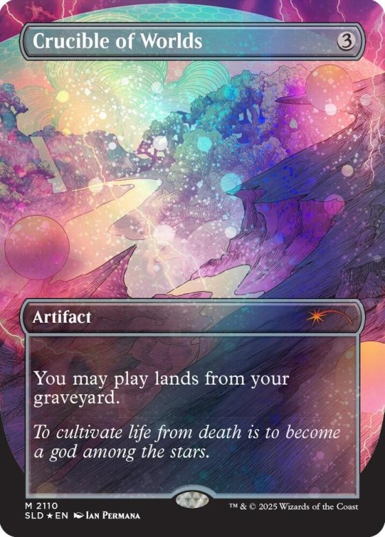 Crucible of Worlds - Galaxy Foil