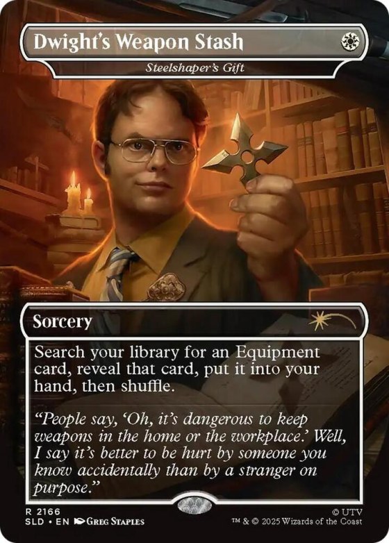 Dwight's Weapon Stash - Steelshaper's Gift - Foil