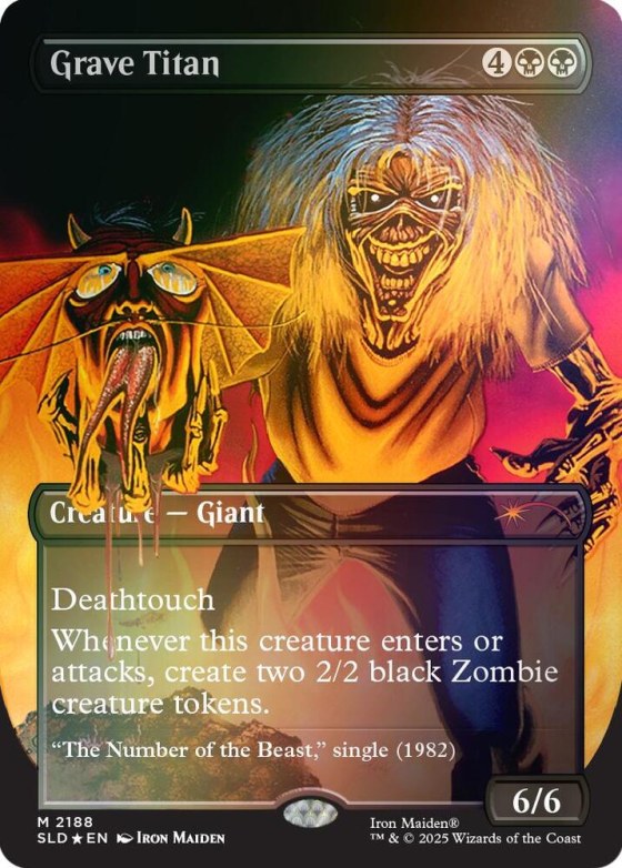Grave Titan - Rainbow Foil