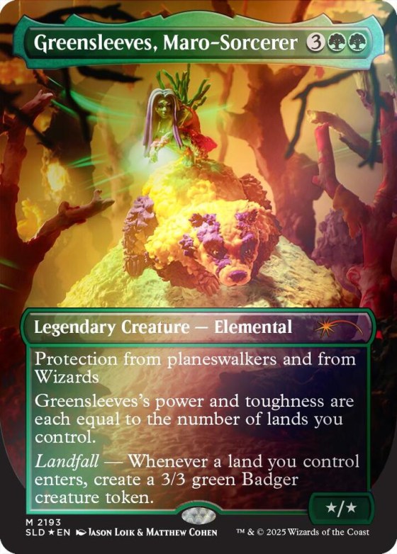 Greensleeves, Maro-Sorcerer - Rainbow Foil