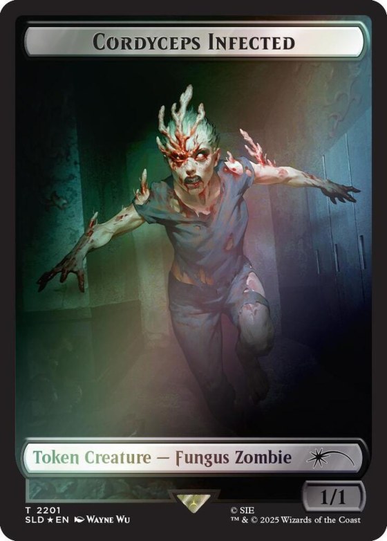Cordyceps Infected Token - Rainbow Foil