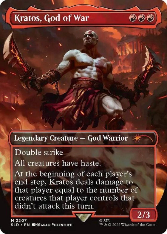 Kratos, God of War - Foil