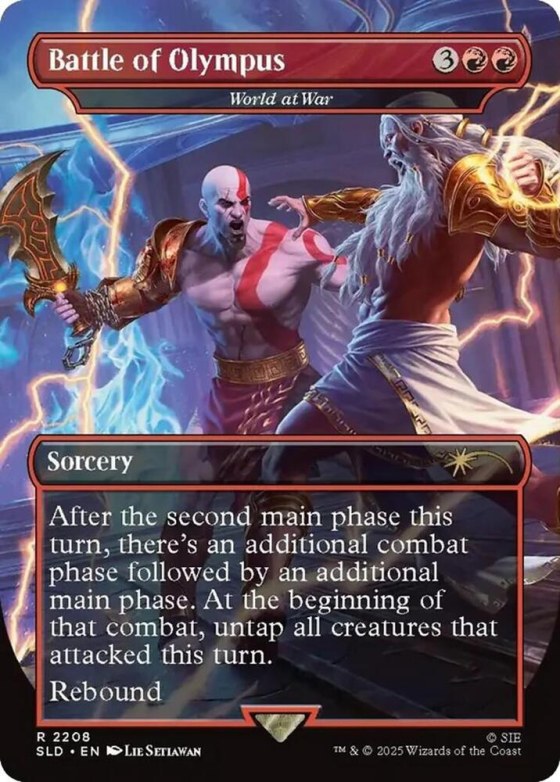 Battle of Olympus - World at War - Foil