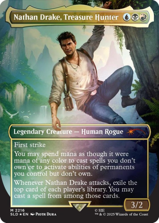 Nathan Drake, Treasure Hunter - Rainbow Foil
