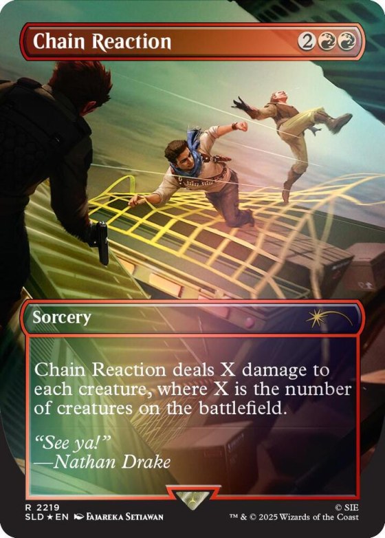 Chain Reaction - Rainbow Foil