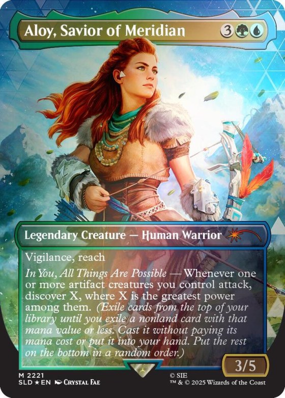 Aloy, Savior of Meridian - Rainbow Foil