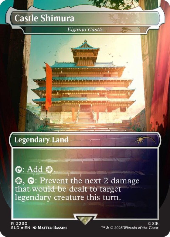 Castle Shimura - Eiganjo Castle - Rainbow Foil