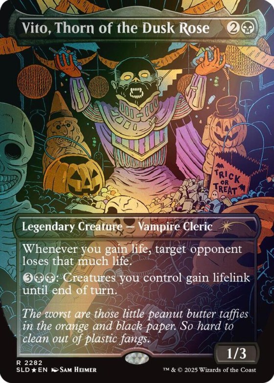 Vito, Thorn of the Dusk Rose - Rainbow Foil