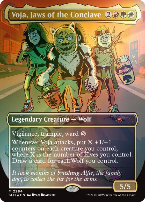Voja, Jaws of the Conclave - Rainbow Foil