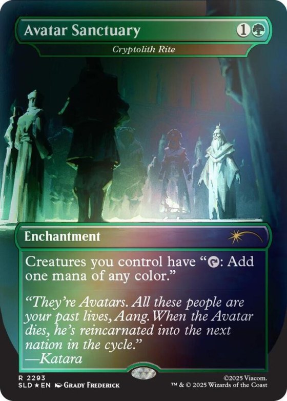 Avatar Sanctuary - Cryptolith Rite - Rainbow Foil