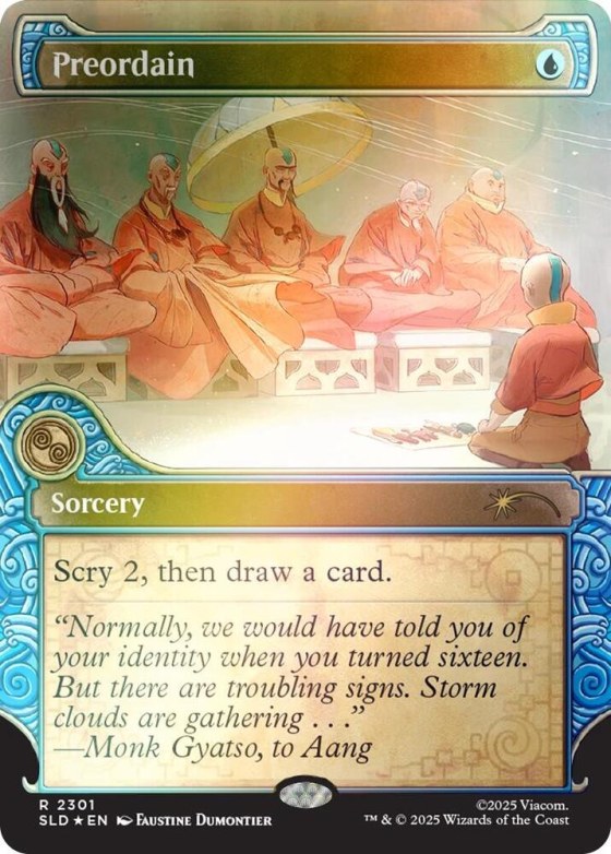 Preordain - Rainbow Foil
