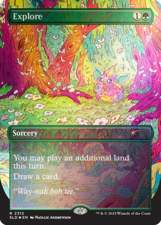 Explore - Rainbow Foil