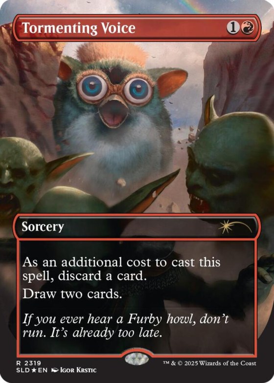 Tormenting Voice - Rainbow Foil
