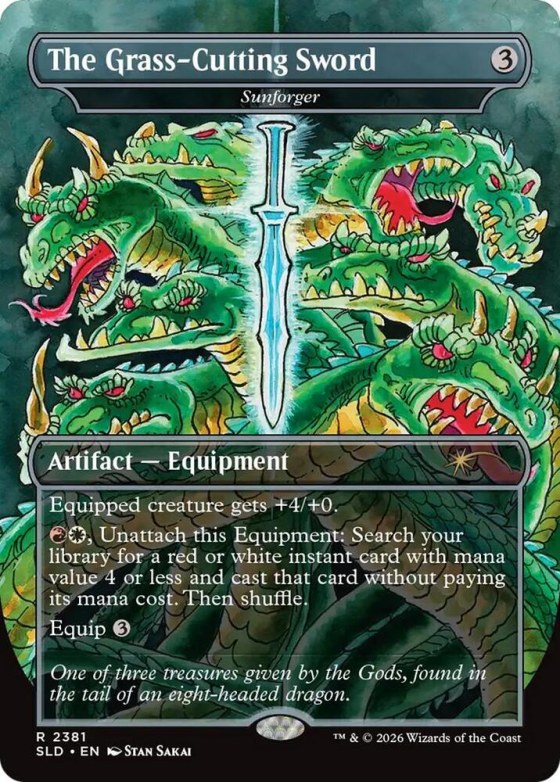The Grass-Cutting Sword - Sunforger