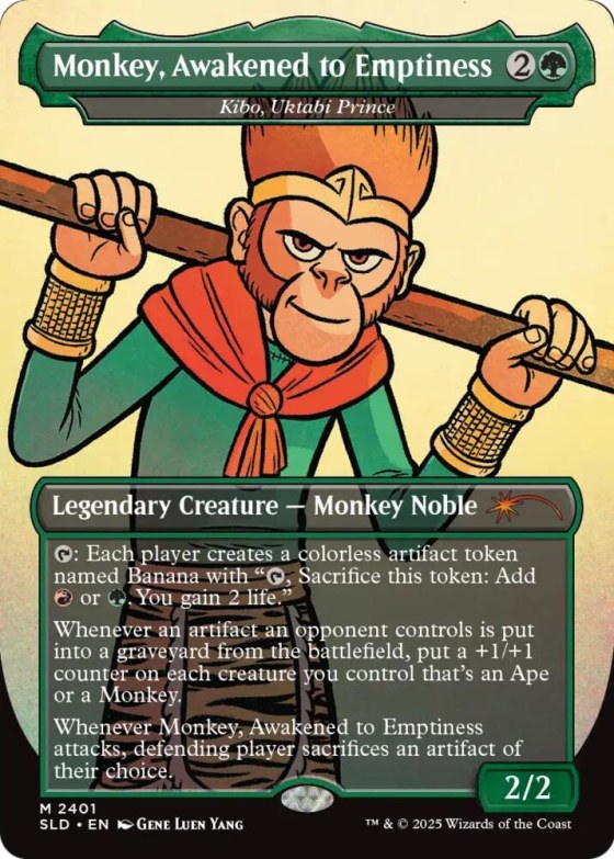 Monkey, Awakened to Emptiness - Kibo, Uktabi Prince - Foil