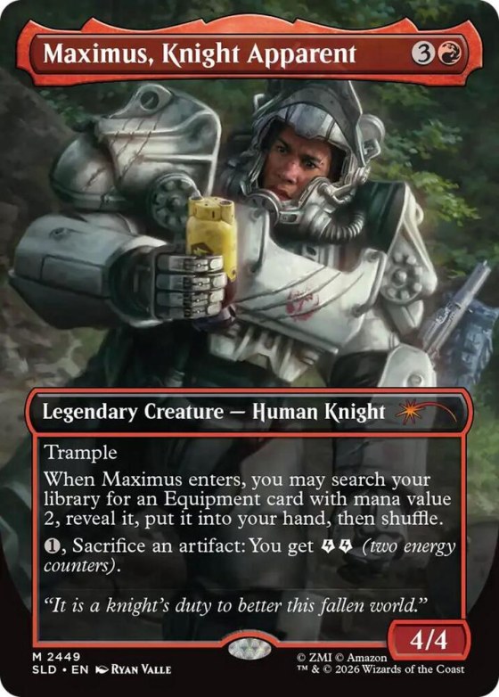 Maximus, Knight Apparent - Foil