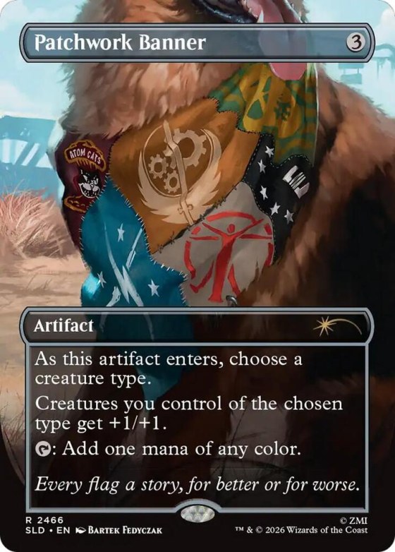 Patchwork Banner - Foil
