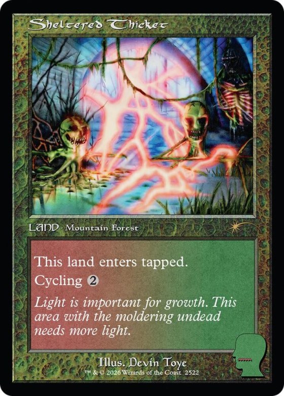 Sheltered Thicket - Foil