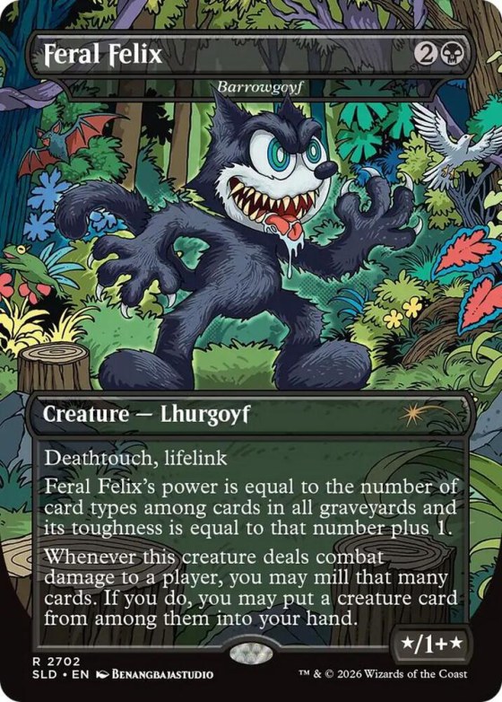 Feral Felix - Barrowgoyf - Foil