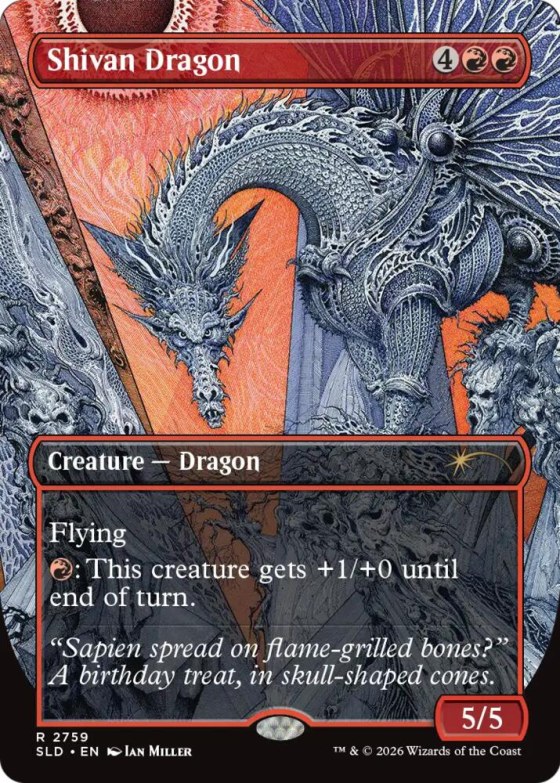 Shivan Dragon - Foil