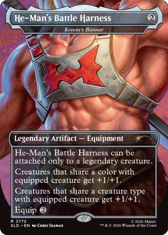 He-Man's Battle Harness - Konda's Banner - Foil