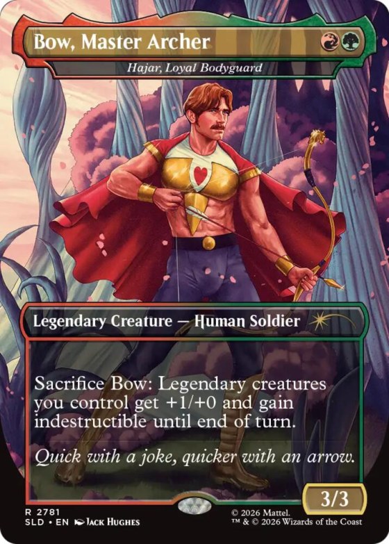Bow, Master Archer - Hajar, Loyal Bodyguard - Foil