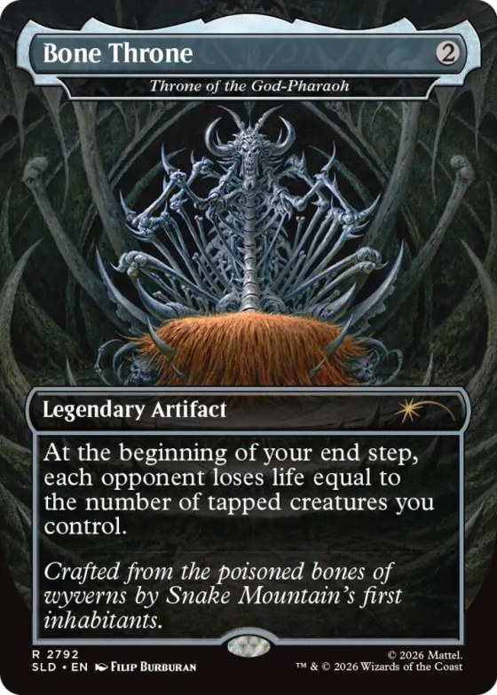Bone Throne - Throne of the God-Pharaoh - Foil