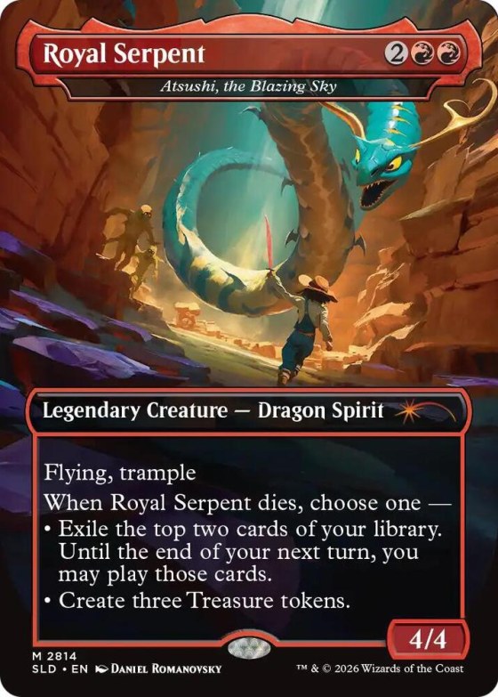 Royal Serpent - Atsushi, the Blazing Sky - Foil