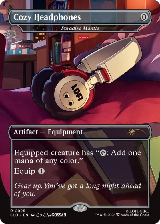 Cozy Headphones - Paradise Mantle - Foil