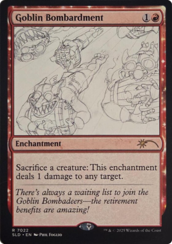 Goblin Bombardment - Foil