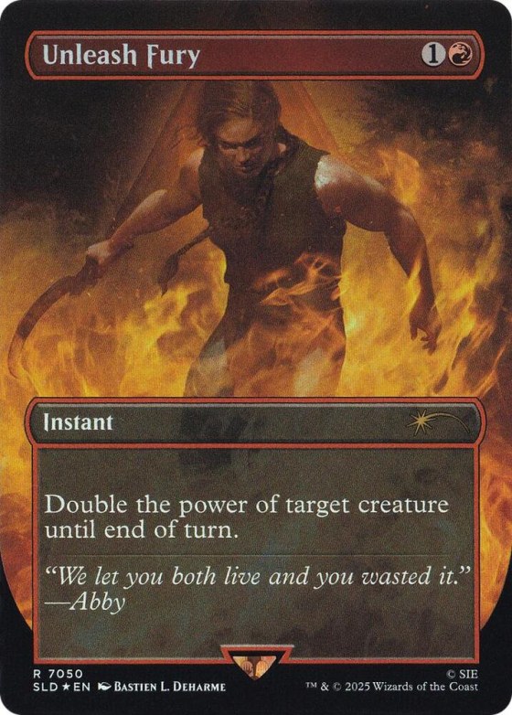 Unleash Fury - Rainbow Foil