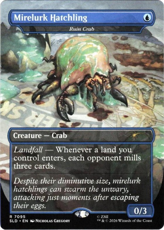 Mirelurk Hatchling - Ruin Crab - Foil