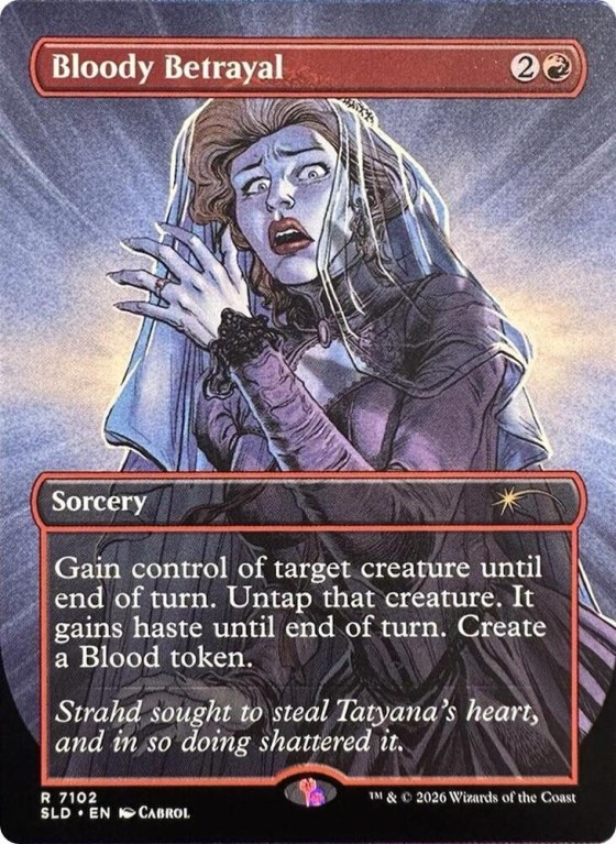 Bloody Betrayal - Foil