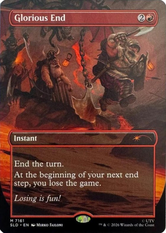 Glorious End - Foil