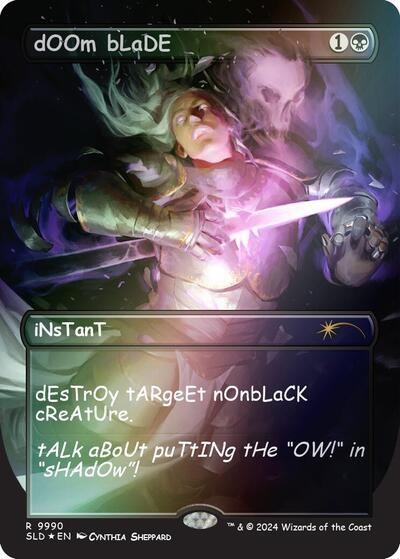 dOOm bLaDE - Rainbow Foil