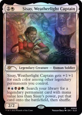 Sisay, Weatherlight Captain - Foil