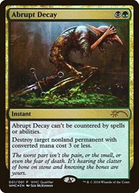 Abrupt Decay - Foil Abrupt Decay