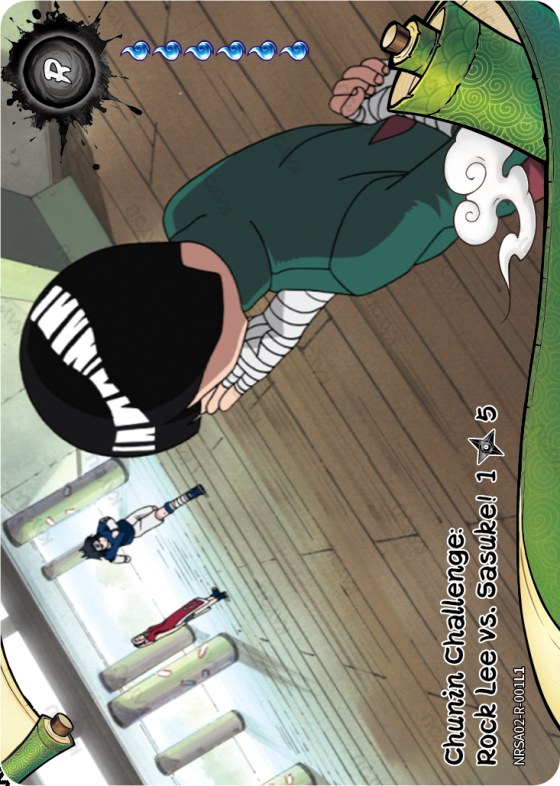 Chunin Challenge: Rock Lee vs Sasuke! (1/5)