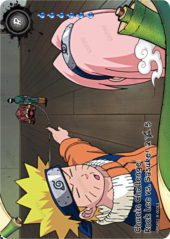 Chunin Challenge: Rock Lee vs Sasuke! (2/5)