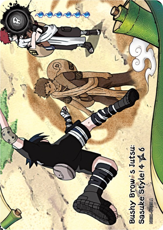 Bushy Brow's Jutsu: Sasuke Style (4/6)