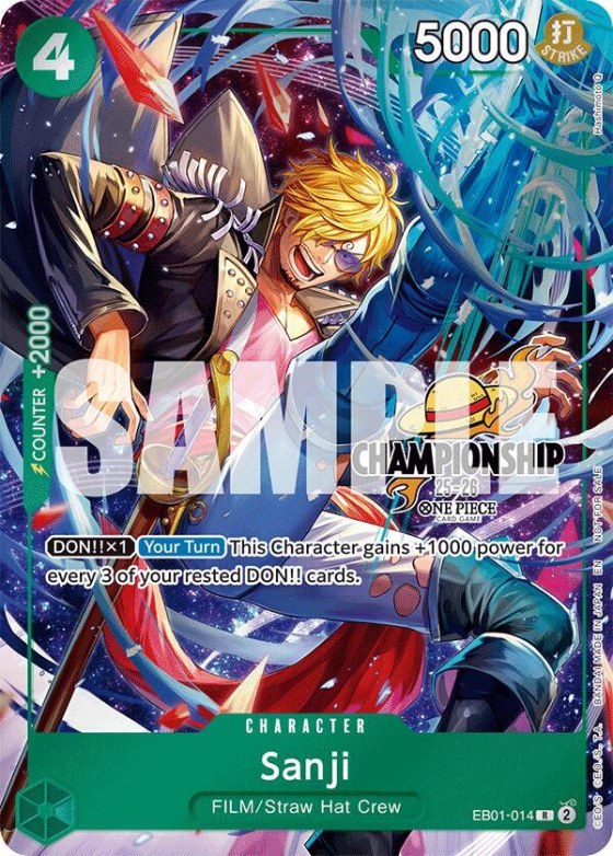Sanji - Cs 25 26 Celebration Pack