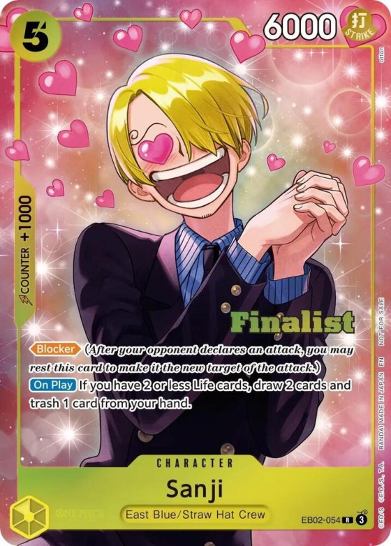Sanji - Cs 26 27 Finalist Card Set Vol