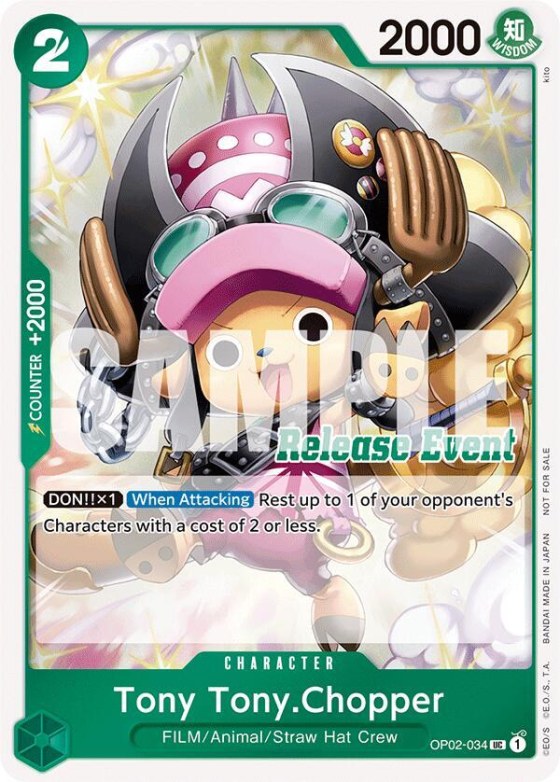 Tony Tony.Chopper - St15 St20 Release Event Winner