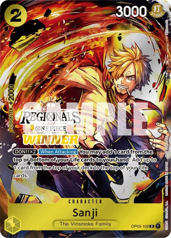 Sanji - Online Regional 2024 Winner